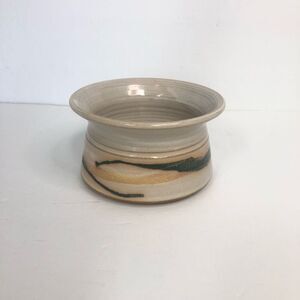 vintage studio clay pottery signed cp glossy american folk art southwest